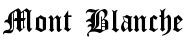 Mont Blanche logo